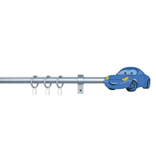 4015161041768 - Gardinenstange Racer Gardinenstangen Gr L 130 cm - 240 cm Ø 16 mm 1 läufig bunt (silberfarben blau) Kinder Gardinenstangen für silberfarben-blau 4015161041768 - Gardinenstange Racer Gardinenstangen Gr L 130 cm - 240 cm Ø 16 mm 1 läufig bunt (silberfarben blau) Kinder Gardinenstangen für silberfarben-blau