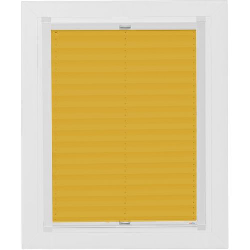 4001442775583 - Dachfensterplissee Young Style Energy Saving Plissees Gr 12150 cm zweiseitig verschiebbar 6130 cm gelb (senfgelb weiß) Dachfensterplissees mit Energiespareffekt Führungsschienen 4001442775583 - Dachfensterplissee Young Style Energy Saving Plissees Gr 12150 cm zweiseitig verschiebbar 6130 cm gelb (senfgelb weiß) Dachfensterplissees mit Energiespareffekt Führungsschienen