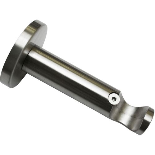 5050685111527 - Träger Wandträger offen für Gardinenstangen GARDINIA (1-St) Serie Einzelprogramm Chicago Ø 20 mm silberfarben