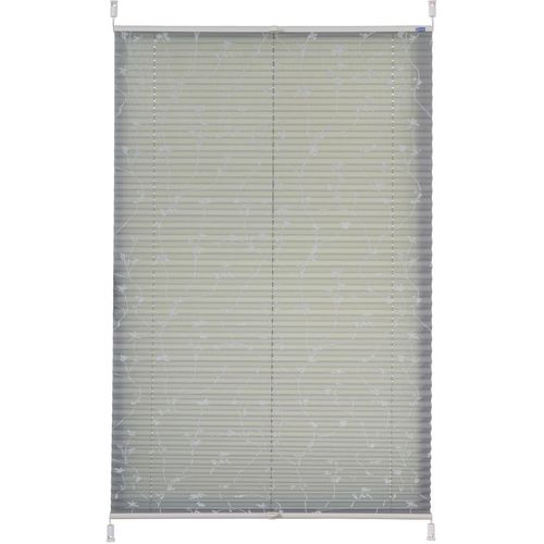 4260685143683 - K-HOME Plissee »Klemmfix Elba« Lichtschutz ohne Bohren Lichtschutz ohne Bohren verspannt bedruckt