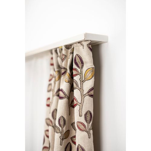 9002777236911 - Gardinenschiene GARESA Kunststoffschiene CREDO Gardinenstangen Gr L 190 cm 2 läufig weiß Gardinenschienen Deckenmontage mit Kunststoffverbinder verlängerbar