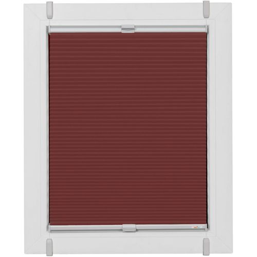4001442458479 - Plissee Start-up Style Honeycomb rot (ziegelrot weiß weiß) Plissees 175cm zweiseitig verschiebbar 59cm Obermaterial 100% Polyester verspannt mit Simply-Fix Klemmträger Wabenplissee nach Maß B59cm H175cm 4001442458479 - Plissee Start-up Style Honeycomb rot (ziegelrot weiß weiß) Plissees 175cm zweiseitig verschiebbar 59cm Obermaterial 100% Polyester verspannt mit Simply-Fix Klemmträger Wabenplissee nach Maß B59cm H175cm