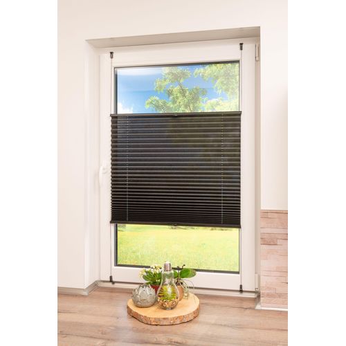 4260459068839 - K-HOME Plissee »Klemmfix Pisa« Lichtschutz ohne Bohren verspannt Crushed-Optik 4260459068839 - K-HOME Plissee »Klemmfix Pisa« Lichtschutz ohne Bohren verspannt Crushed-Optik