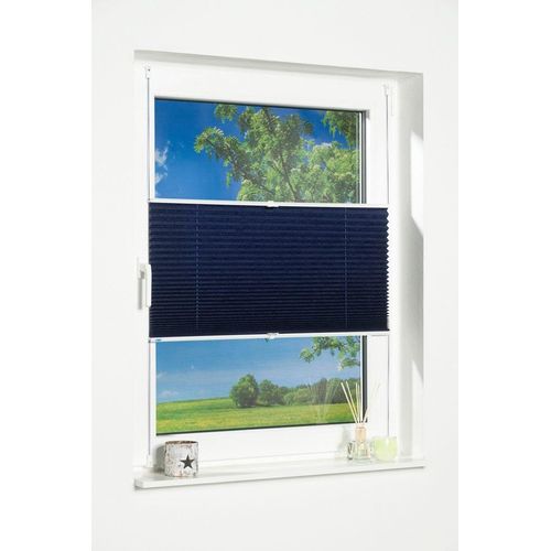 4260459061793 - K-HOME Plissee »Klemmfix Pisa« Lichtschutz ohne Bohren verspannt Crushed-Optik