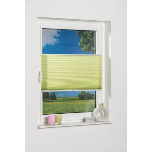 4260459067115 - K-HOME Plissee »Klemmfix Pisa« Lichtschutz ohne Bohren verspannt Crushed-Optik