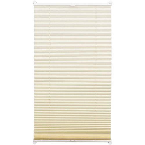 4003018292777 - Plissee Easyfix Thermo-Plissee mit 2 Bedienschienen Energiesparend GARDINIA verdunkelnd ohne Bohren verspannt Klemmfix energiesparend abdunkelnd mit Thermobeschichtung beige