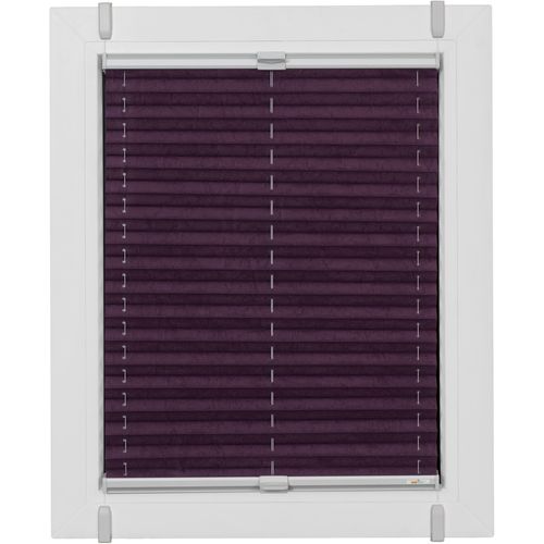 4001442893270 - Plissee One Size Style Crush Plissees Gr 100 cm zweiseitig verschiebbar 65 cm lila (brombeere grau grau) Plissees ohne Bohren Zubehörfarbe zum Klemmen 4001442893270 - Plissee One Size Style Crush Plissees Gr 100 cm zweiseitig verschiebbar 65 cm lila (brombeere grau grau) Plissees ohne Bohren Zubehörfarbe zum Klemmen