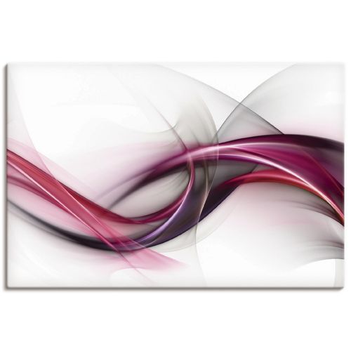 4059745759298 - Wandbild ARTLAND Ideen Bilder Gr B H 60 cm x 40 cm Leinwandbild Muster Querformat 1 St rot Bild Poster Bilder als Alubild Leinwandbild Wandaufkleber oder in versch Größen