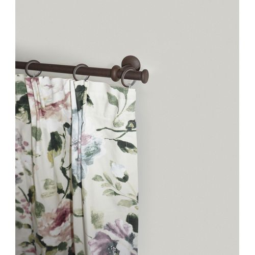 9002777200981 - Gardinenstange GARESA ESPERANCA Gardinenstangen Gr L 380 cm Ø 16 mm 1 St 1 läufig braun (rost) Kinder Gardinenstangen für rustikale Vorhanggarnitur verlängerbar Eisen Endkappe mit Ringe