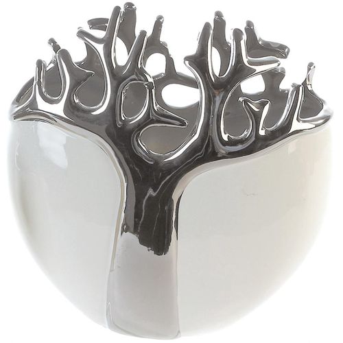 4001250261827 - Dekovase GILDE Tree Vasen Gr B H T 10 cm x 21 cm x 10 cm Ø 0 cm weiß Blumenvasen Keramik Baum-Design 21 cm hoch 4001250261827 - Dekovase GILDE Tree Vasen Gr B H T 10 cm x 21 cm x 10 cm Ø 0 cm weiß Blumenvasen Keramik Baum-Design 21 cm hoch