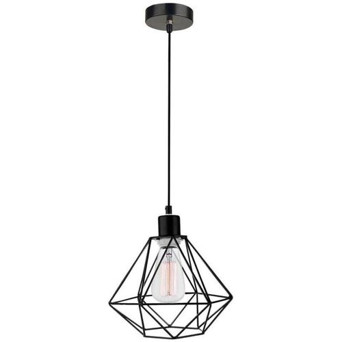 5212017402349 - Nova Luce - Pietra Pendellampe ø 26cm Metall - Schwarz oder Kupfer Roségold