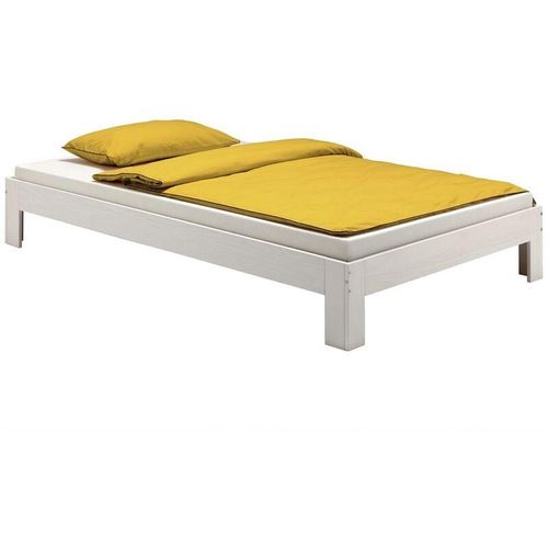 4016787728118 - - Futonbett Thomas 100 x 200 cm weiß lackiert