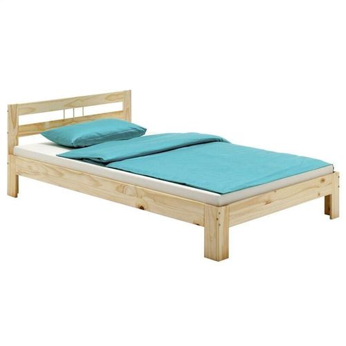 4016787728750 - - Massivholzbett Einzelbett theo 100 x 200 cm in natur