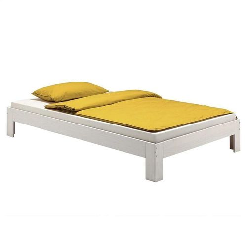 4016787728064 - - Futonbett Thomas 90 x 200 cm weiß lackiert