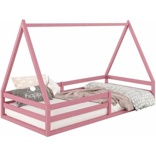 4016787713633 - Hausbett SILA in 90 x 200 aus massiver Kiefer in rosa