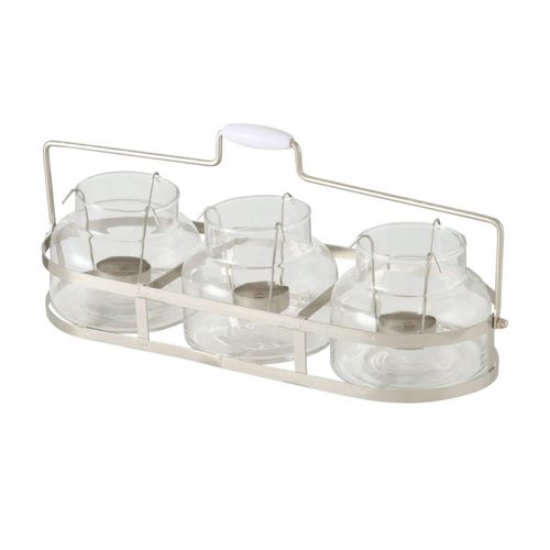 4020607882386 - Teelichthalter Wega 41 x 14 x 11 cm klar 4020607882386 - Teelichthalter Wega 41 x 14 x 11 cm klar