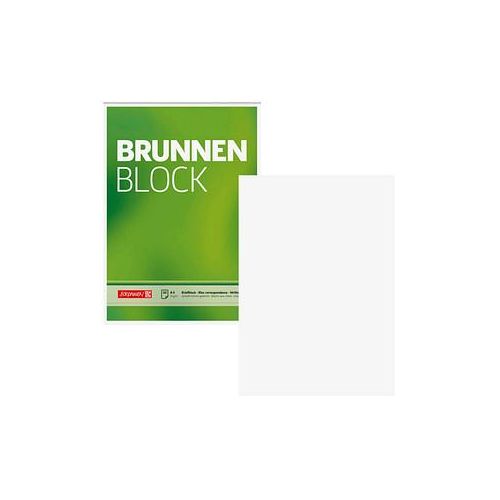 4003273042414 - Briefblöcke A4 blanko 1052726 ohne Rand 4003273042414 Brunnen