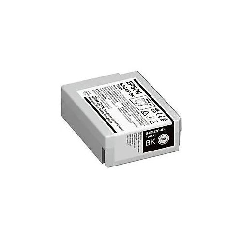 8715946702810 - SJIC42P-BK - 50 ml - Schwarz - original - Tintenpatrone - für ColorWorks CW-C4000E (BK) 8715946702810 - SJIC42P-BK - 50 ml - Schwarz - original - Tintenpatrone - für ColorWorks CW-C4000E (BK)