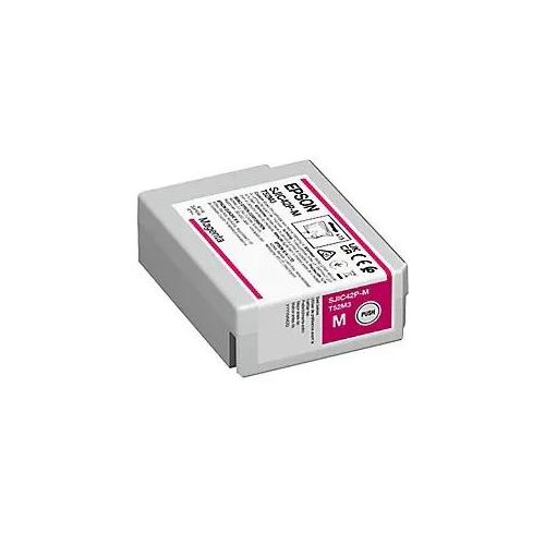 8715946702834 - SJIC42P-M - 50 ml - Magenta - original - Tintenpatrone - für ColorWorks CW-C4000E (BK) CW-C4000E (MK) 8715946702834 - SJIC42P-M - 50 ml - Magenta - original - Tintenpatrone - für ColorWorks CW-C4000E (BK) CW-C4000E (MK)