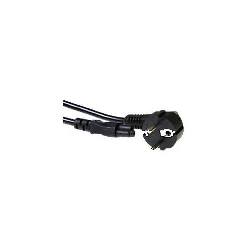 8716065113877 - Power Kabel Netzstecker CEE7 7 Stecker (gewinkelt) - C5 Schwarz 3 m 8716065113877 - Power Kabel Netzstecker CEE7 7 Stecker (gewinkelt) - C5 Schwarz 3 m