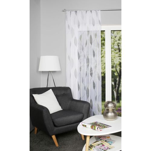 4056751420273 - Gardine HEINE HOME Gr 3 schwarz-weiß (stein weiß) Gardinen 225cm Kräuselband Kräuselband 140cm Polyester B140cm H225cm 4056751420273 - Gardine HEINE HOME Gr 3 schwarz-weiß (stein weiß) Gardinen 225cm Kräuselband Kräuselband 140cm Polyester B140cm H225cm