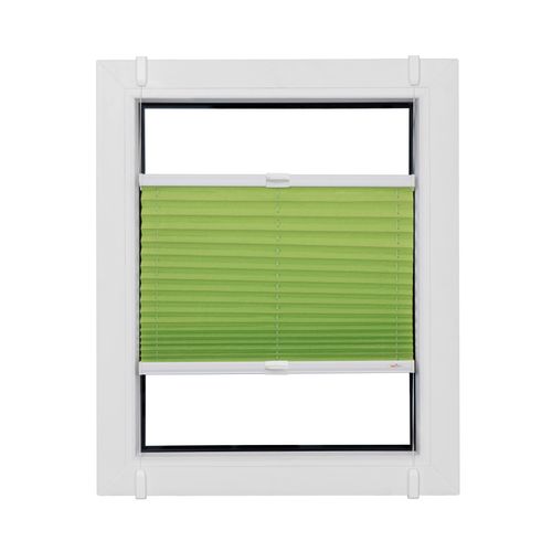 4001442712021 - Plissee Start-up Style Crush Plissees Gr 130 cm zweiseitig verschiebbar 105 cm grün (apfelgrün weiß weiß) Kinder Kinderzimmer-Plissees nach Maß 4001442712021 - Plissee Start-up Style Crush Plissees Gr 130 cm zweiseitig verschiebbar 105 cm grün (apfelgrün weiß weiß) Kinder Kinderzimmer-Plissees nach Maß