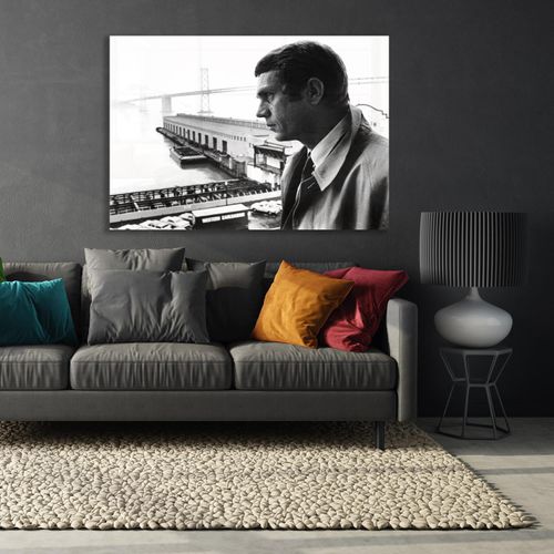 4067437106015 - Acrylglasbild QUEENCE Mc Queen Bilder Gr B H T 70 cm x 50 cm x 04 cm Schwarz-Weiß-Mann-Stars Querformat grau Acrylglasbilder Fine Art-Print in Galeriequalität 4067437106015 - Acrylglasbild QUEENCE Mc Queen Bilder Gr B H T 70 cm x 50 cm x 04 cm Schwarz-Weiß-Mann-Stars Querformat grau Acrylglasbilder Fine Art-Print in Galeriequalität