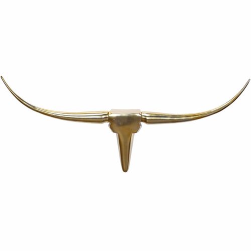 4250950218703 - Finebuy - Deko Geweih Bull m FB37859 Gold 100 cm Aluminium Design Hörner Wanddekoration Stierkopf Horn Modern Wandskulptur Geweih-Jagdtrophäe 4250950218703 - Finebuy - Deko Geweih Bull m FB37859 Gold 100 cm Aluminium Design Hörner Wanddekoration Stierkopf Horn Modern Wandskulptur Geweih-Jagdtrophäe