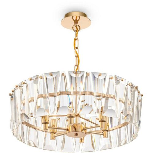 4251110033037 - Maytoni Lighting - Maytoni Puntes Moderne Puntes 6-Licht-Gold-Zylinder-Hängeleuchte