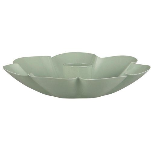 5709898355517 - Kerzenhalter für Stabkerze Blume Höhe 25 Ø 115 cm Green Tea