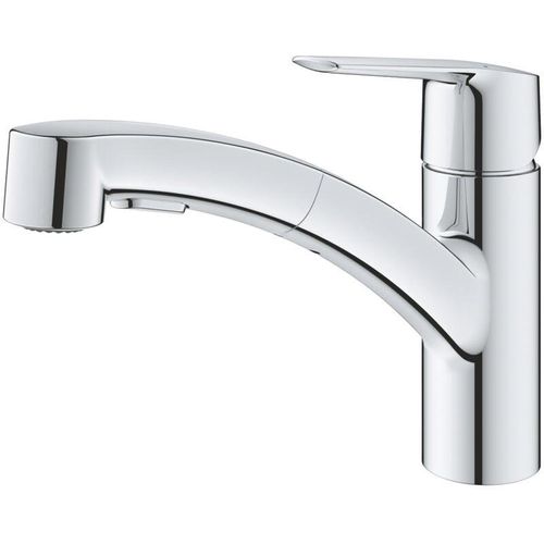 8592127180267 - Start Einhand-Spültischmischer mit 2-strahliger Ausziehbrause Chrom (30531001) - Grohe