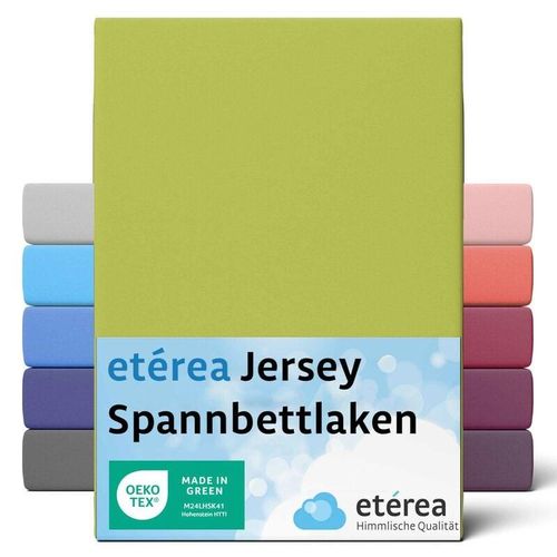 4055971100194 - Comfort Jersey Spannbettlaken Jade 60x120 cm - 70x140 cm - Jade - Etérea