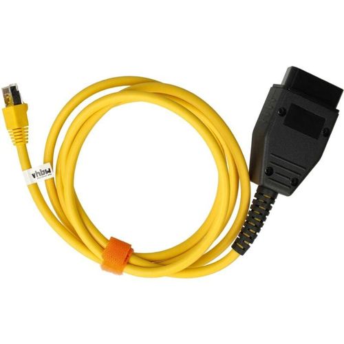 4068201580147 - vhbw OBD Adapter 16 Pin OBD2 Buchse auf RJ45 Stecker kompatibel mit BMW S1000RR (2014+) S1000XR (2015+) Auto PKW Motorrad - Verbindungsadapter