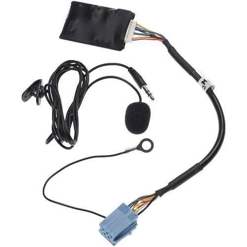 4068201834349 - Bluetooth Adapter kompatibel mit vw Cabrio 1998-2001 Phaeton Rhapsody New Beetle Gamma cd Autoradio - Inkl Mikrofon Klinkenkabel + Clip - Vhbw