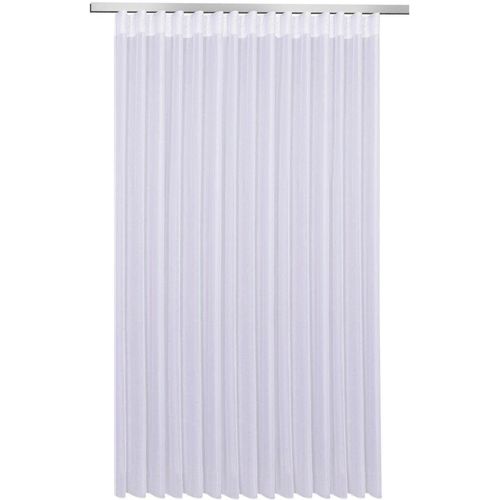 4007863533801 - Gardine Marisa Gardinen Gr 150 cm Faltenband 450 cm weiß Fertiggardine Gardine Gardinenstore Schlafzimmergardinen Fertigstore für Tür und Fenster
