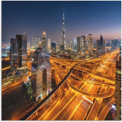 4062144641194 - Wandbild ARTLAND Skyline Dubai Bilder Gr B H 40 cm x 40 cm Alu-Dibond-Druck Bilder von Asien quadratisch 1 St gelb Glasbild Glasbilder Bilder gedruckt 4062144641194 - Wandbild ARTLAND Skyline Dubai Bilder Gr B H 40 cm x 40 cm Alu-Dibond-Druck Bilder von Asien quadratisch 1 St gelb Glasbild Glasbilder Bilder gedruckt