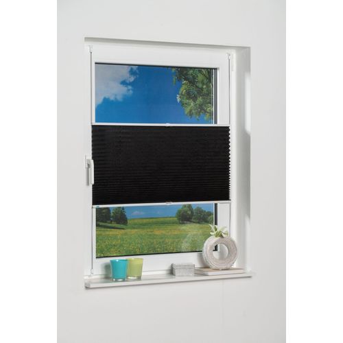 4260459065906 - K-HOME Plissee »Klemmfix Pisa« Lichtschutz ohne Bohren verspannt Crushed-Optik