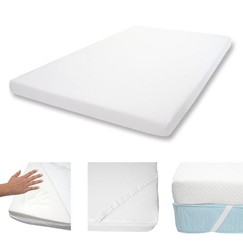 4057651355078 - 10cm Memoryfoam-Matratzentopper MCW-E63 Topper Matratzenauflage Matratzenschoner ~ 140x200cm Viscoschaum 4057651355078 - 10cm Memoryfoam-Matratzentopper MCW-E63 Topper Matratzenauflage Matratzenschoner ~ 140x200cm Viscoschaum
