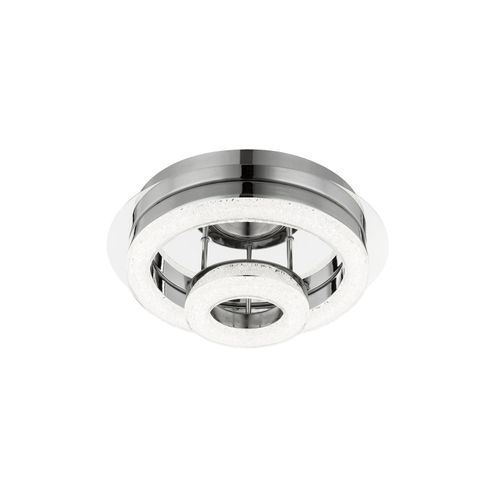 9007371310760 - - led Design Decken Leuchte Kristall Strahler Wohn Ess Zimmer Beleuchtung Chrom Lampe 49223-18