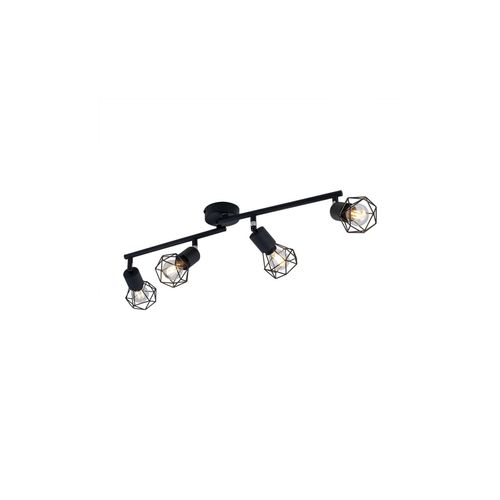 9007371541980 - Deckenleuchte schwarz verstellbare Strahler L 60 cm 9007371541980 - Deckenleuchte schwarz verstellbare Strahler L 60 cm