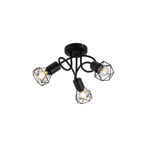9007371541997 - Deckenleuchte schwarz rund 36 cm