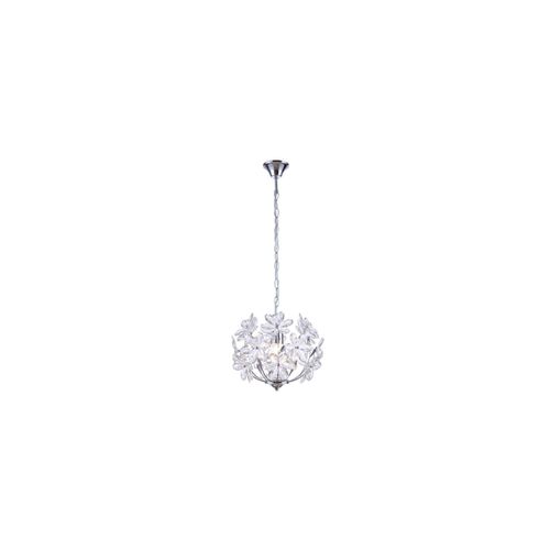 4059157199262 - Etc-shop - Pendelleuchte Hängeleuchte Blätterleuchte Deckenpendel Blumen Design Acryl Chrom Schirmleuchte Kugelform 1x E27 DxH 34x87 cm 4059157199262 - Etc-shop - Pendelleuchte Hängeleuchte Blätterleuchte Deckenpendel Blumen Design Acryl Chrom Schirmleuchte Kugelform 1x E27 DxH 34x87 cm