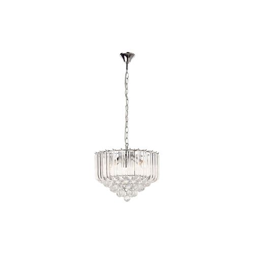 9007371299492 - - Hängeleuchte Kristalle Kronleuchter Kristallleuchte Hängelampe Luster klar Metall verchromt 4x E14 Fassungen DxH 35x90 cm 9007371299492 - - Hängeleuchte Kristalle Kronleuchter Kristallleuchte Hängelampe Luster klar Metall verchromt 4x E14 Fassungen DxH 35x90 cm