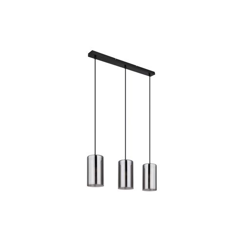 9007371547470 - Pendelleuchte Metall Glas Rauchfarben H 120 cm 9007371547470 - Pendelleuchte Metall Glas Rauchfarben H 120 cm