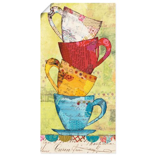 4055327759014 - Wandbild ARTLAND Komm zum Kaffee Bilder Gr B H 30 cm x 60 cm Poster Geschirr & Besteck Hochformat 1 St gelb Bild Poster Bilder als Leinwandbild Wandaufkleber oder in versch Größen 4055327759014 - Wandbild ARTLAND Komm zum Kaffee Bilder Gr B H 30 cm x 60 cm Poster Geschirr & Besteck Hochformat 1 St gelb Bild Poster Bilder als Leinwandbild Wandaufkleber oder in versch Größen
