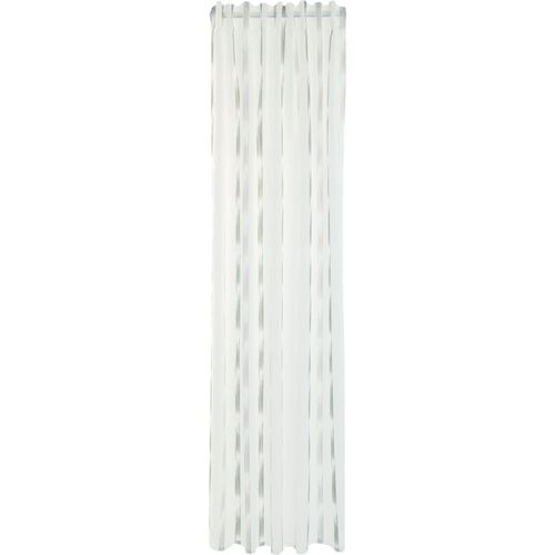 4043343508211 - Gardine Steen Gardinen Gr 245 cm verdeckte Schlaufen 140 cm grün Landhaus Gardinen Farbverlauf Streifen transparent Wohnzimmer