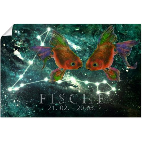 4062144659113 - Wandbild ARTLAND Sternzeichen - Fische Bilder Gr B H 30 cm x 20 cm Poster Bilder von Sternzeichen Querformat 1 St blau Kunstdrucke als Alubild Leinwandbild Wandaufkleber oder Poster in versch Größen 4062144659113 - Wandbild ARTLAND Sternzeichen - Fische Bilder Gr B H 30 cm x 20 cm Poster Bilder von Sternzeichen Querformat 1 St blau Kunstdrucke als Alubild Leinwandbild Wandaufkleber oder Poster in versch Größen