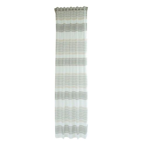 4043343671625 - Vorhang Kamon Gardinen Gr 245 cm verdeckte Schlaufen 140 cm beige (natur) Verdeckte Schlaufen Fertigschal Kamon