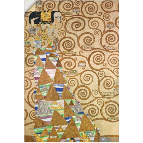 4058661222343 - Wandbild ARTLAND Die Erwartung Vorlage zum Stocletfries Bilder Gr B H 40 cm x 60 cm Wandaufkleber - Vinyl Frau 1 St goldfarben Bild Leinwandbild Kunstdrucke Bilder als Alubild Leinwandbild Wandaufkleber oder Poster in versch Größen 4058661222343 - Wandbild ARTLAND Die Erwartung Vorlage zum Stocletfries Bilder Gr B H 40 cm x 60 cm Wandaufkleber - Vinyl Frau 1 St goldfarben Bild Leinwandbild Kunstdrucke Bilder als Alubild Leinwandbild Wandaufkleber oder Poster in versch Größen