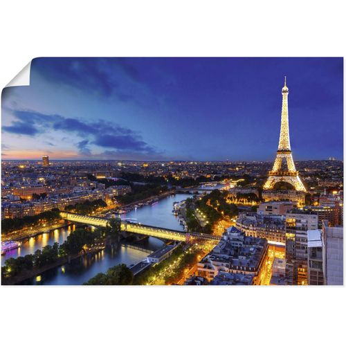 4062144662847 - Wandbild ARTLAND Eiffelturm und Seine am Abend Paris Bilder Gr B H 60 cm x 40 cm Poster Paris Querformat 1 St blau Kunstdrucke als Alubild Leinwandbild Wandaufkleber oder Poster in versch Größen 4062144662847 - Wandbild ARTLAND Eiffelturm und Seine am Abend Paris Bilder Gr B H 60 cm x 40 cm Poster Paris Querformat 1 St blau Kunstdrucke als Alubild Leinwandbild Wandaufkleber oder Poster in versch Größen